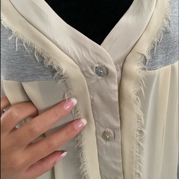 🦇 Vintage Dolan Long-Line Silk Cardigan 🦇 - Picture 3 of 8